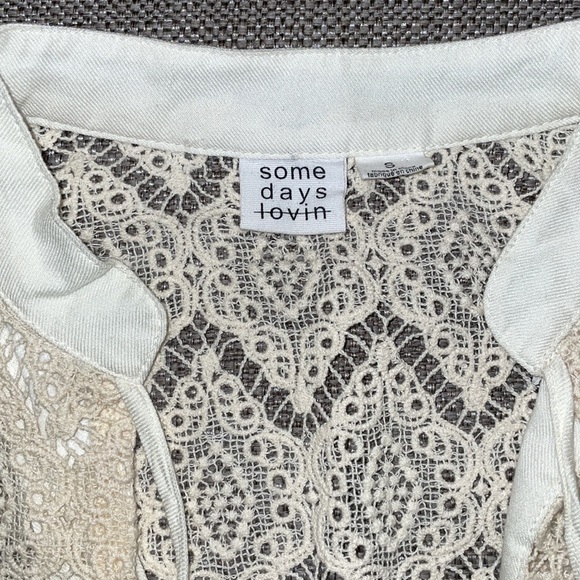 *NWOT* Urban Outfitters Somedays Lovin short sleeve romper - Picture 6 of 9